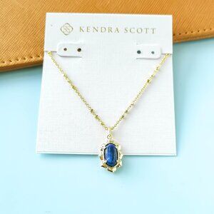 ✨💙New~Piper Kendra Scott Blue Lapis Gold Pendant Necklace✨